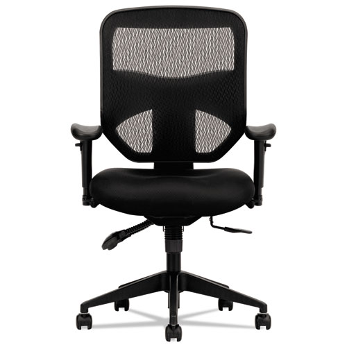 Image of Hon® Vl532 Mesh High-Back Task Chair, Supports Up To 250 Lb, 17" To 20.5" Seat Height, Black