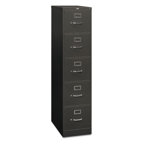 310 SERIES FIVE-DRAWER FULL-SUSPENSION FILE, LETTER, 15W X 26.5D X 60H, CHARCOAL