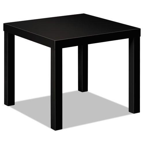 Laminate Occasional Table, 24w x 24d x 20h, Black | by Plexsupply