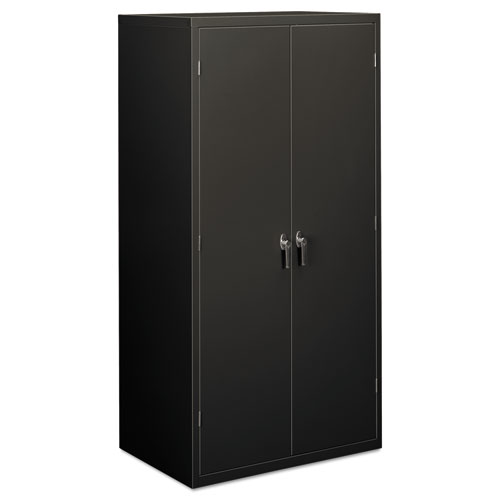 Image of Assembled Storage Cabinet, 36w x 24 1/4d x 71 3/4, Charcoal