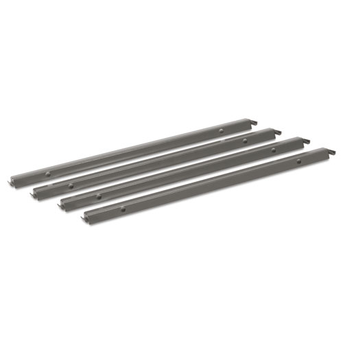 Single Cross Rails for 30" and 36" Lateral Files, Gray | by Plexsupply