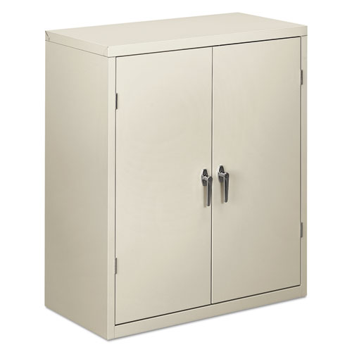 Image of Assembled Storage Cabinet, 36w x 18 1/8d x 41 3/4h, Light Gray