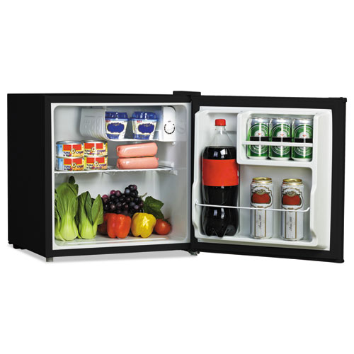 Alera™ 1.6 Cu. Ft. Refrigerator With Chiller Compartment, Black