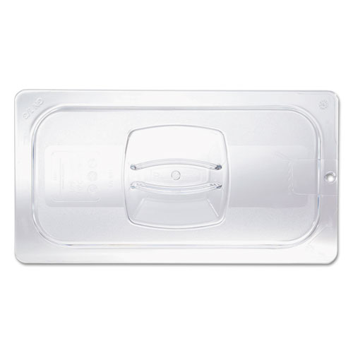 Cold Food Pan Covers, 1/2-Size, 10.38 x 12.8, Clear