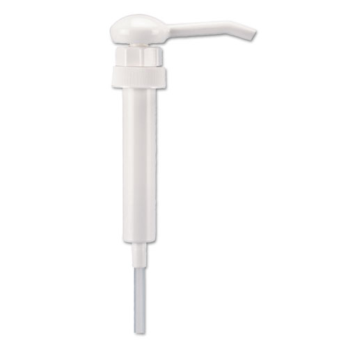 Image of Siphon Pump, 1 oz/Pump, Plastic, For 1gal Bottles, White