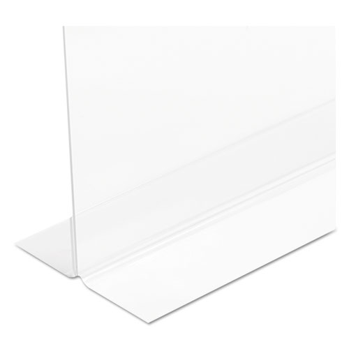 Image of Deflecto® Classic Image Double-Sided Sign Holder, 11 X 8.5 Insert, Clear