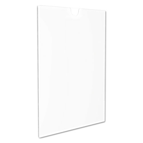 Image of Superior Image Cubicle Sign Holder, 8.5 x 11 Insert, Clear