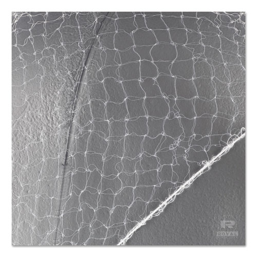 Lightweight Latex-Free Hairnets, White, 24 in., Nylon, 144/Box | by Plexsupply