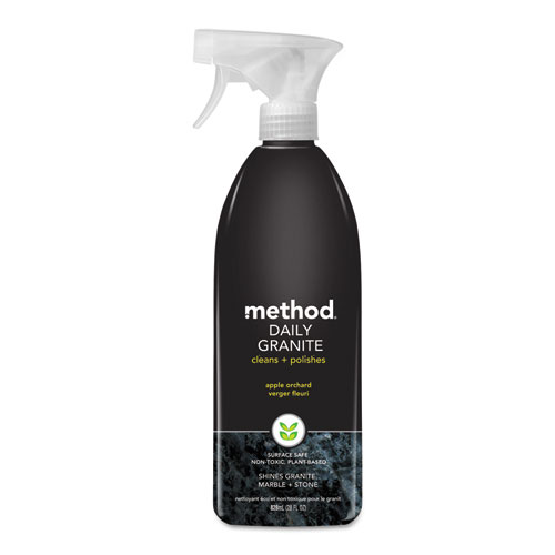 Method® Daily Granite Cleaner, Apple Orchard Scent, 28 oz Spray Bottle