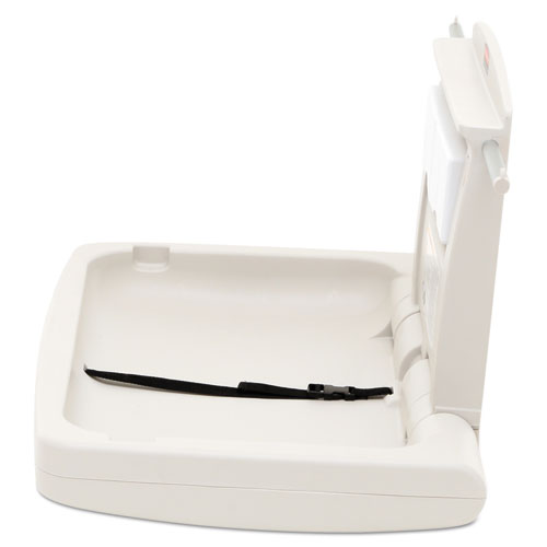 Image of Sturdy Station 2 Baby Changing Table, 33.5 x 21.5, Platinum