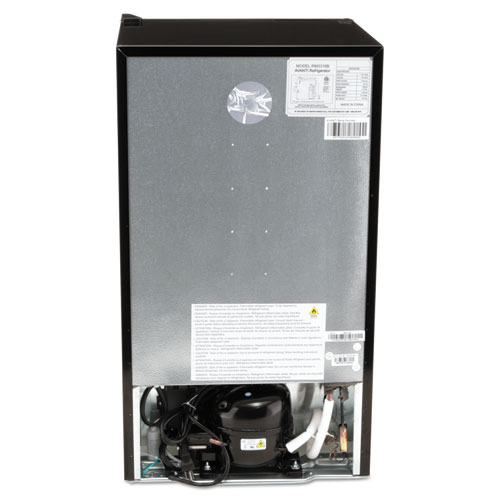 3.3 Cu.Ft Refrigerator with Chiller Compartment, Black