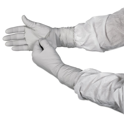 G3 Nxt Nitrile Powder-Free Gloves, 305mm Length, Size 7.5, Gray, 60/bag 10 Bg/ct