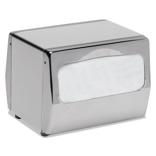 San Jamar® Countertop Napkin Dispenser, 7 3/4 x 6 x 5 3/4, Chrome
