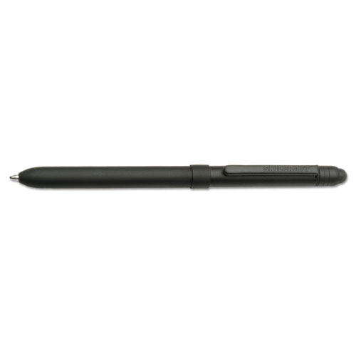 7520016461095 SKILCRAFT B3 Aviator Multi-Color Ballpoint Pen/Pencil/Stylus, Retractable, 0.5 mm, Black/Red Ink, Black Barrel