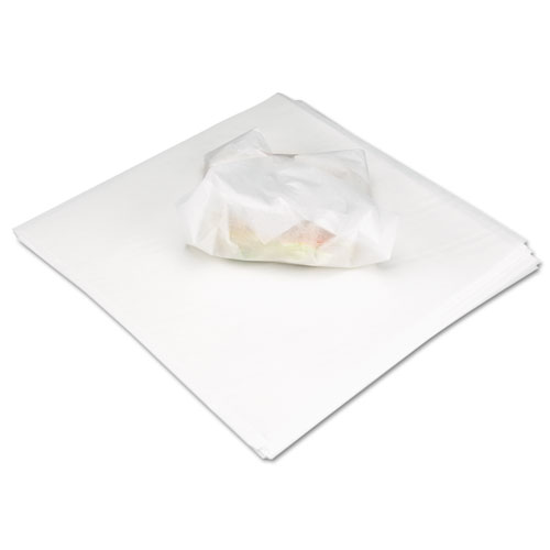 Image of Marcal® Deli Wrap Dry Waxed Paper Flat Sheets, 12 X 12, White, 1,000/Pack, 5 Packs/Carton