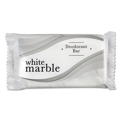 Individually Wrapped Deodorant Bar Soap, White, # 1 1/2 Bar, 500/carton