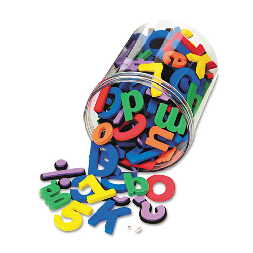 Wonderfoam® Magnetic Alphabet Letters, Foam, 1.5"; 1", Assorted Colors, 105/Pack