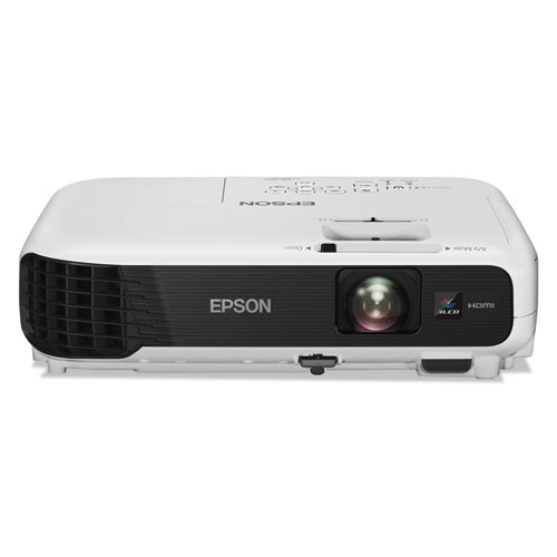 Epson® VS340 XGA 3LCD Projector, 2800 Lumens, 1024 x 768 Pixels, 1.2x Zoom