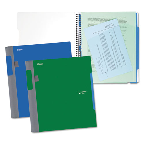 Image of Advance Wirebound Notebook, 1 Subject, Medium/College Rule, Randomly Assorted Covers, 11 x 8.5, 100 Sheets