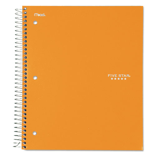 Five Star® Trend Wirebound Notebook, Two Pockets, 3-Subject, Medium/College Rule, Randomly Assorted Cover Color, (150) 11 X 8.5 Sheets