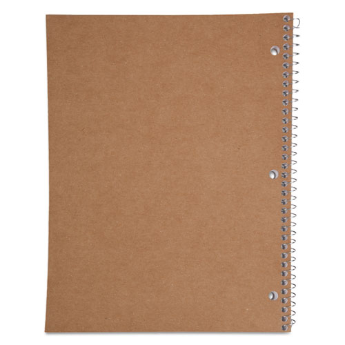 Image of Spiral Notebook, 3-Hole Punched, 1 Subject, Medium/College Rule, Randomly Assorted Covers, 11 x 8, 100 Sheets