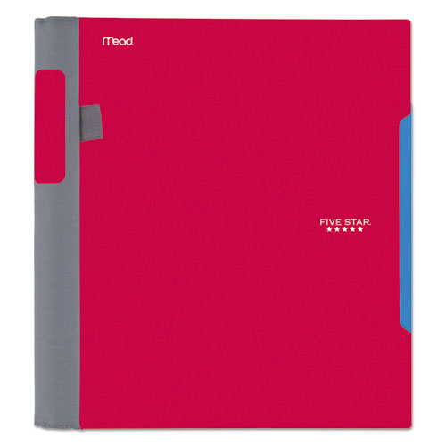 Image of Five Star® Advance Wirebound Notebook, Two Pockets, 1-Subject, Medium/College Rule, Randomly Assorted Cover Color, (100) 11 X 8.5 Sheets