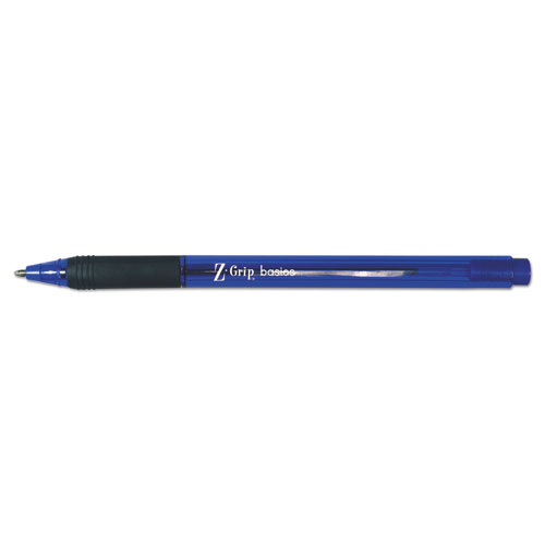 Zebra® Z-Grip Basics LV Ballpoint Stick Pen, 1 mm Medium, Black, 30/Pack