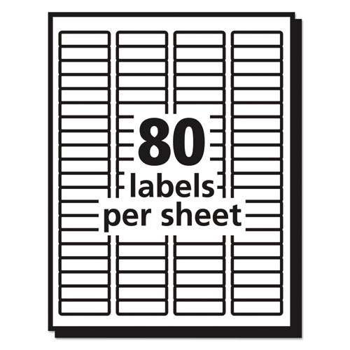 Image of Matte Clear Shipping Labels, Inkjet Printers, 8.5 x 11, Clear, 25/Pack
