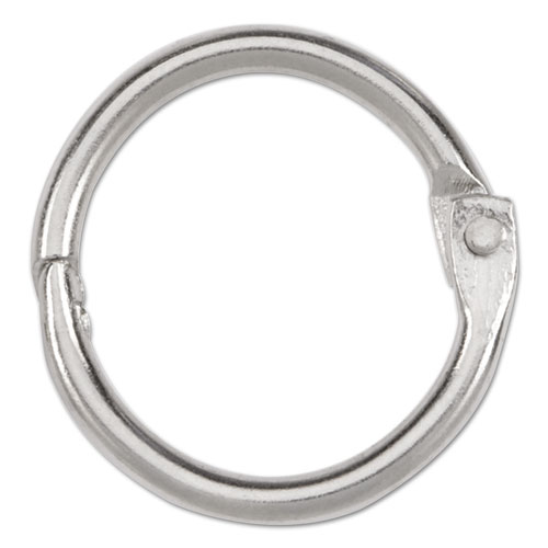 Image of Acco Metal Book Rings, 0.75" Diameter, 100/Box