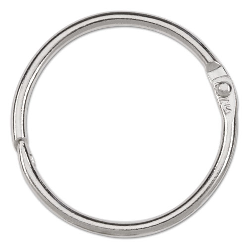 Image of Acco Metal Book Rings, 1.5" Diameter, 100/Box