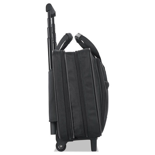 Classic Rolling Case, Fits Devices Up to 15.6", Ballistic Polyester, 15.94 x 5.9 x 12, Black