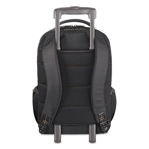 Image of Solo Pro Backpack, Fits Devices Up To 17.3", Polyester, 12.25 X 6.75 X 17.5, Black