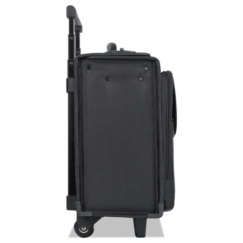 Image of Solo Classic Rolling Catalog Case, Fits Devices Up To 17.3", Polyester, 18 X 7 X 14, Black