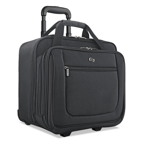 Classic Rolling Case, Fits Devices Up to 17.3", Polyester, 17.5 x 9 x 14, Black