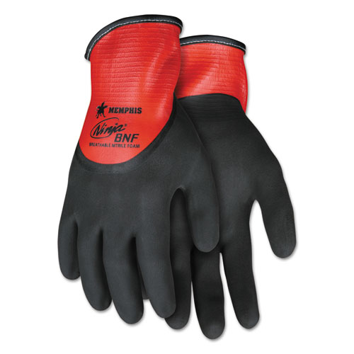 MCR™ Safety Ultra Tech TaCartonile Dexterity Work Gloves, Blue/Black, Medium, Dozen