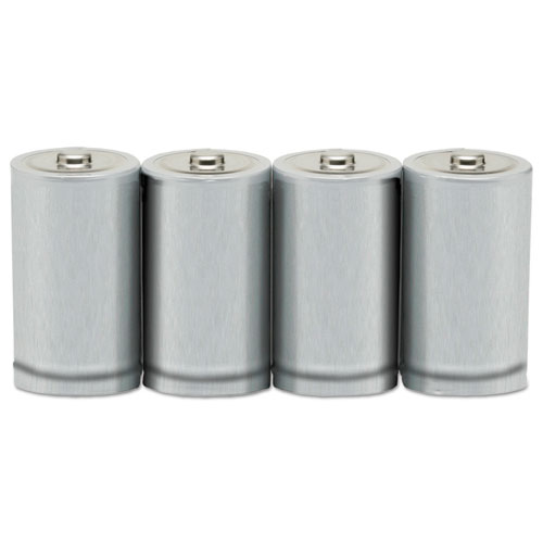 6135014468310, Alkaline D Batteries, 4/Pack