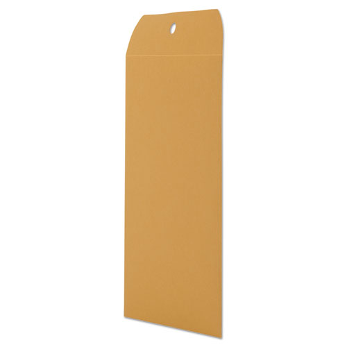 Kraft Clasp Envelope, #55, Square, Clasp/Gummed Closure, 6 x 9, Brown Kraft, 100/Box