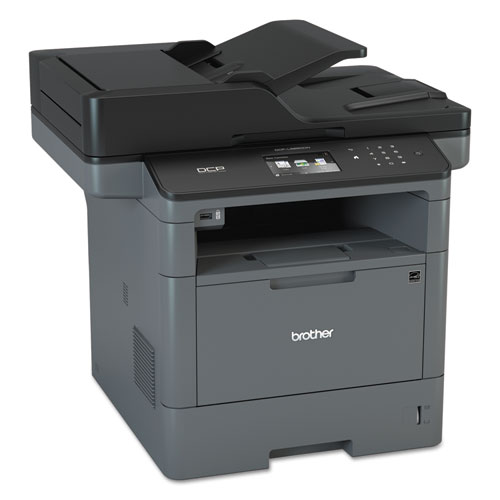 Image of Brother Dcpl5650Dn Business Laser Multifunction Printer With Duplex Print, Copy, Scan, And Networking