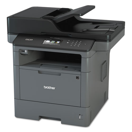 Image of Brother Dcpl5650Dn Business Laser Multifunction Printer With Duplex Print, Copy, Scan, And Networking