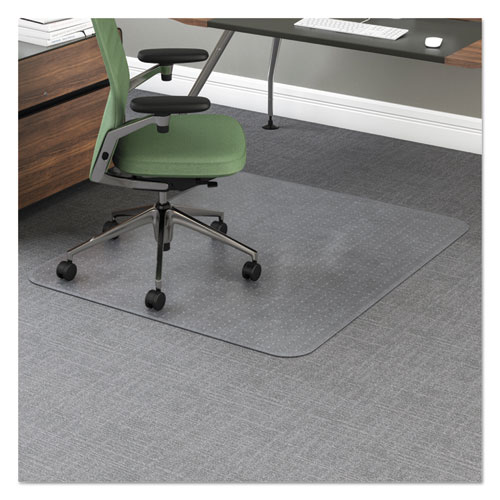 Chair Mat, 60 x 46, No Lip, Clear