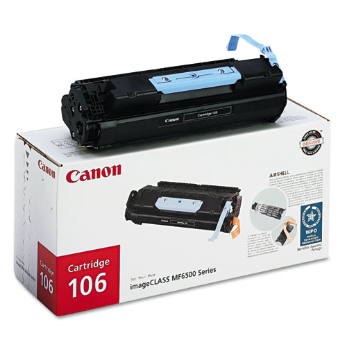 Canon® 0264B001 (106) Toner, 5,000 Page-Yield, Black