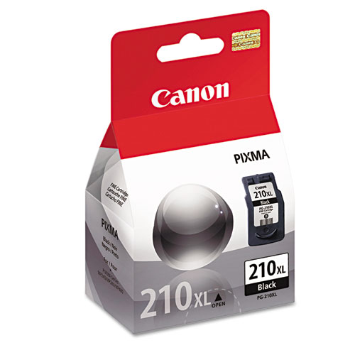 Image of Canon® 2973B001 (Pg-210Xl) High-Yield Ink, 401 Page-Yield, Black