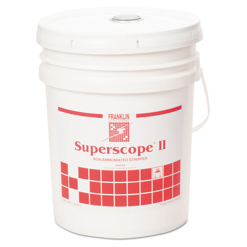 Franklin Cleaning Technology® Superscope II Non-Ammoniated Floor Stripper, Liquid, 5 gal Pail