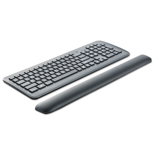 Image of 3M™ Gel Wrist Rest For Keyboards, 19 X 2, Black
