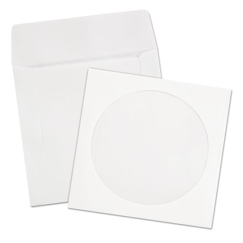 Image of Quality Park™ Cd/Dvd Sleeves, 1 Disc Capacity, White, 250/Box