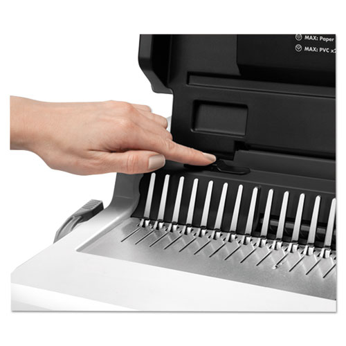 Image of Fellowes® Pulsar Electric Comb Binding System, 300 Sheets, 17 X 15.38 X 5.13, White