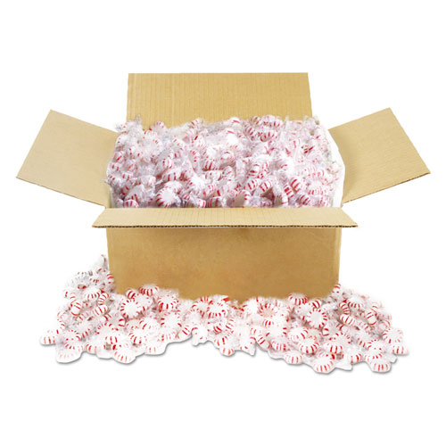 Candy Tubs, Starlight Peppermints, Individually Wrapped, 10 lb Value Size Box