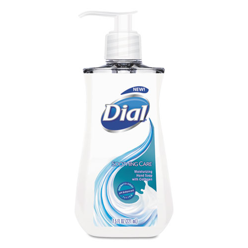 Dial® Soothing Care Hand Soap, 7 1/2 oz Pump Bottle