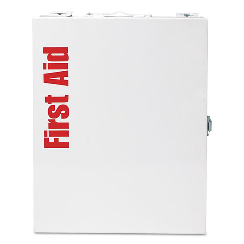 Image of First Aid Only™ Ansi 2015 Smartcompliance General Business First Aid Station Class A, No Meds, 25 People, 94 Pieces, Metal Case