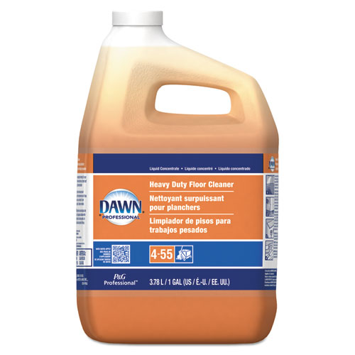 Dawn® Professional Heavy-Duty Floor Cleaner, Neutral Scent, 1 gal Bottle, 3/Carton